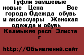 Туфли замшевые, новые › Цена ­ 1 000 - Все города Одежда, обувь и аксессуары » Женская одежда и обувь   . Калмыкия респ.,Элиста г.